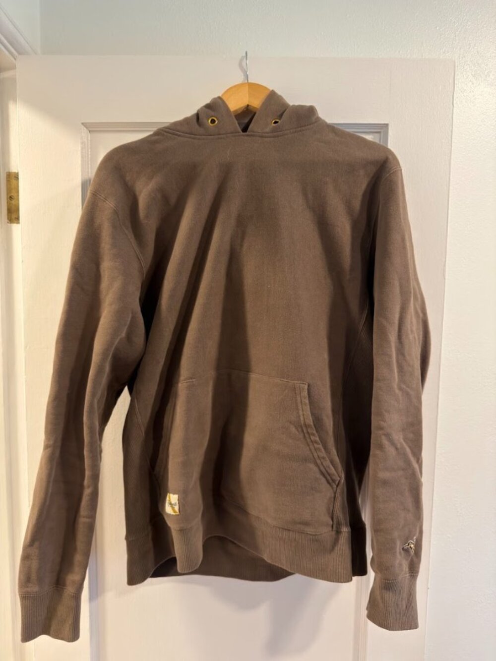 Tracksmith Trackhouse Hooded Sweatshirt - Brown (Size Large) 🏃‍♂️🍂